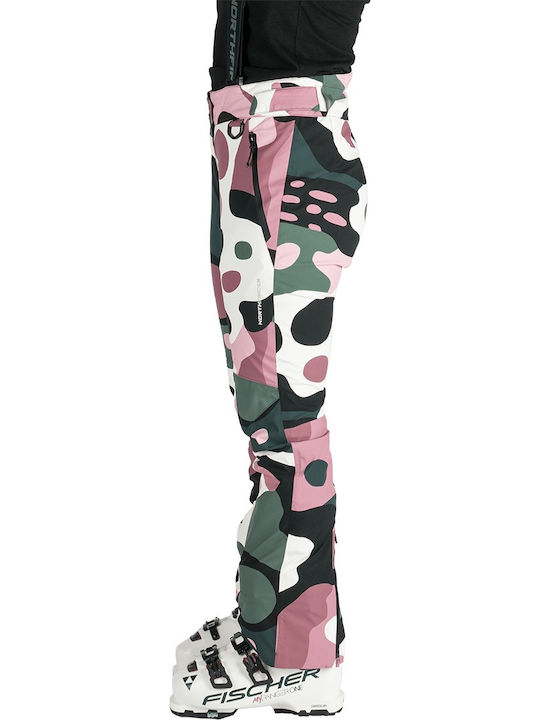 Northfinder 108425-638-101 Pantaloni de Schi și Snowboard Multicolori Pentru Femei