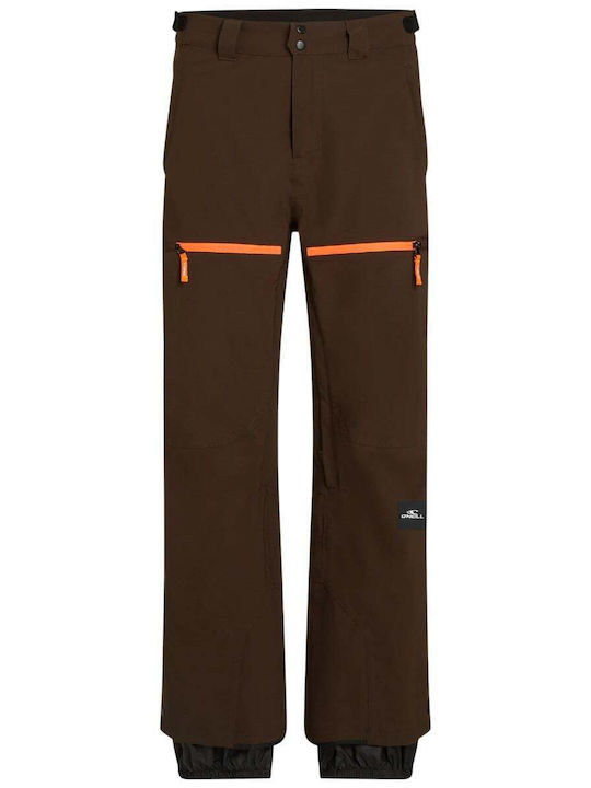 O'Neill 2550140-17032 Pantaloni de Schi și Snowboard Pentru Bărbați Maro