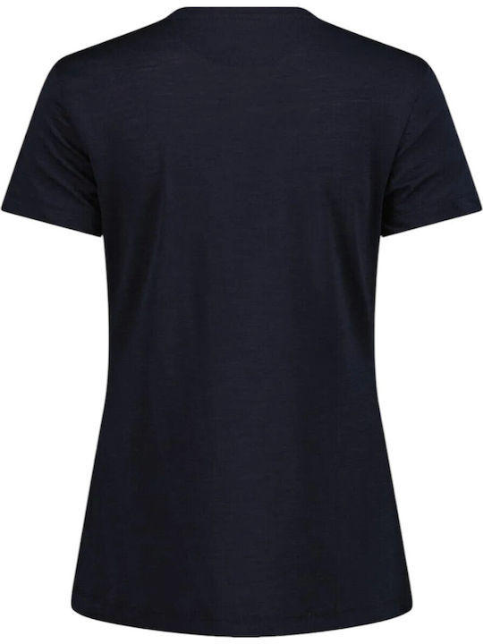 Tricou damă albastru marin