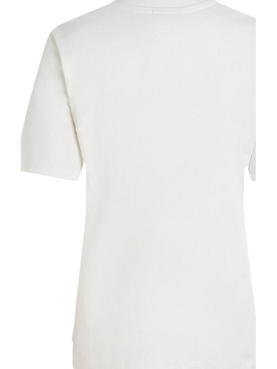 Damen T-shirt Weiß