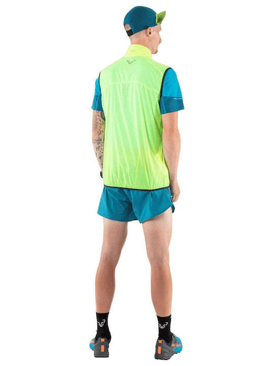 Ärmelloses Activewear Wasserdicht Grünes