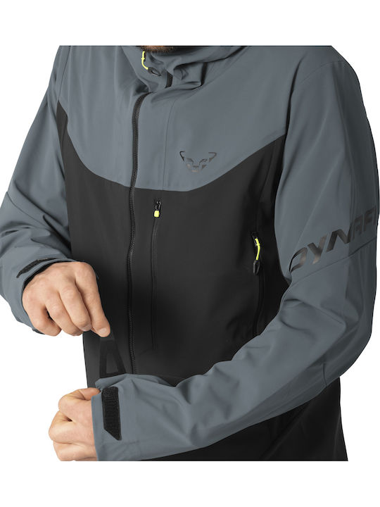 Χειμωνιάτικο Μπουφάν Softshell Αδιάβροχο και Αντιανεμικό Μαύρο