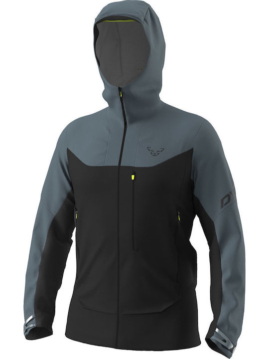 Χειμωνιάτικο Μπουφάν Softshell Αδιάβροχο και Αντιανεμικό Μαύρο