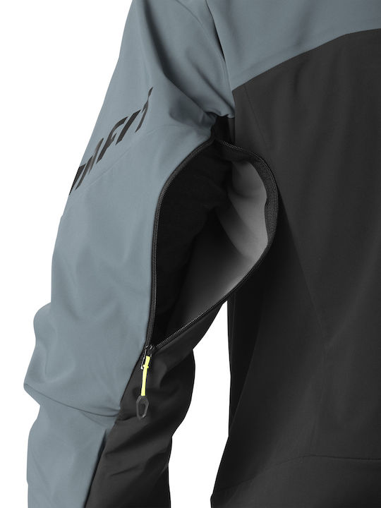 Χειμωνιάτικο Μπουφάν Softshell Αδιάβροχο και Αντιανεμικό Μαύρο