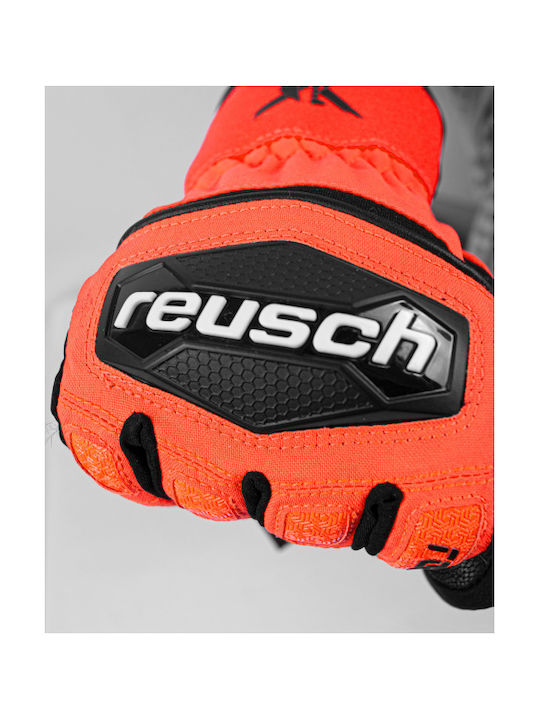 Reusch Mănuși de Schi și Snowboard Pentru Copii Roșii