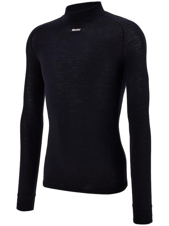 Santini Men's Thermal Shorts Black