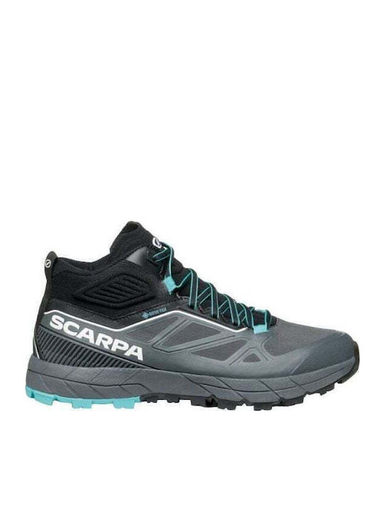 Scarpa Ghete de Drumeție Pentru Femei Impermeabile Cu Membrană Gore-Tex Gri