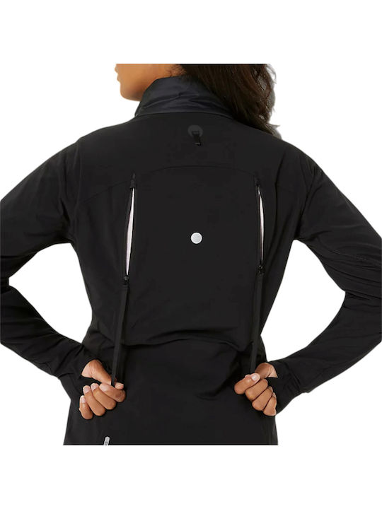 Jachetă Puffer Dama Waterproof Pentru Iarnă Neagră