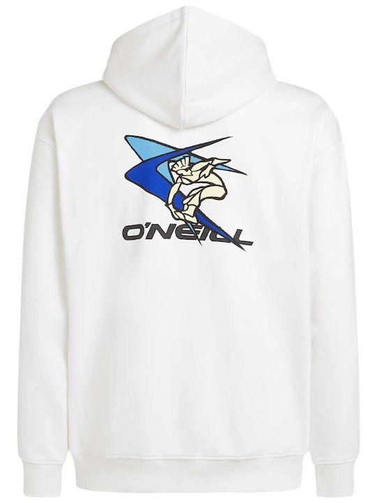 Sweatshirt Mit Kapuze Weiß
