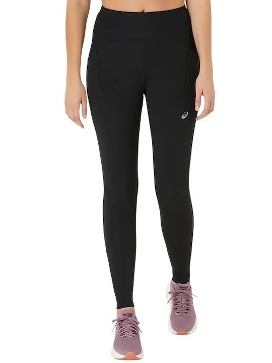 Road Winter Running Women's High Waist Black Leggings