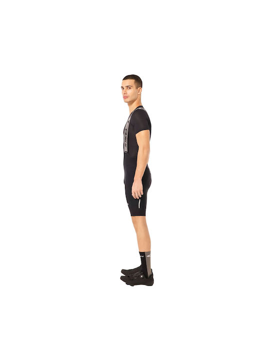 Oakley Pantaloni De Ciclism Pentru Bărbați Cu Bretele Negri