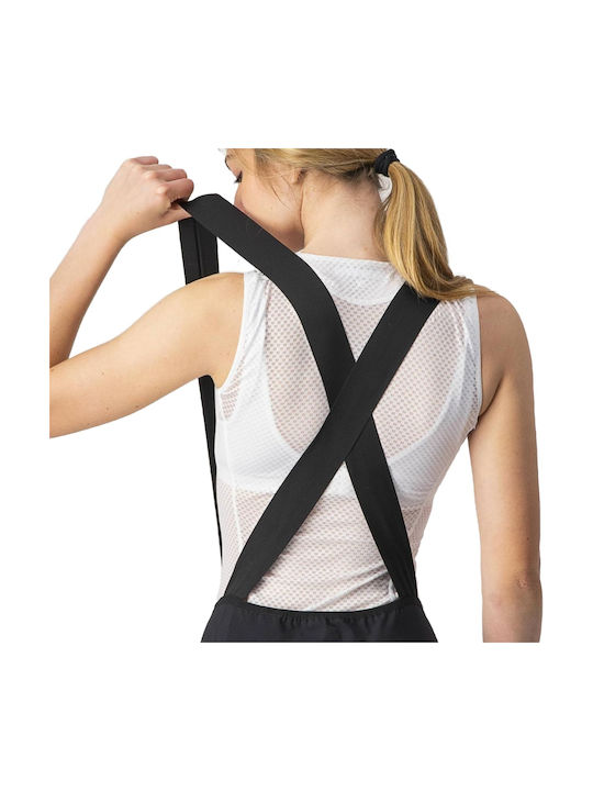 Castelli Pantaloni De Ciclism Pentru Femei Cu Bretele Negri