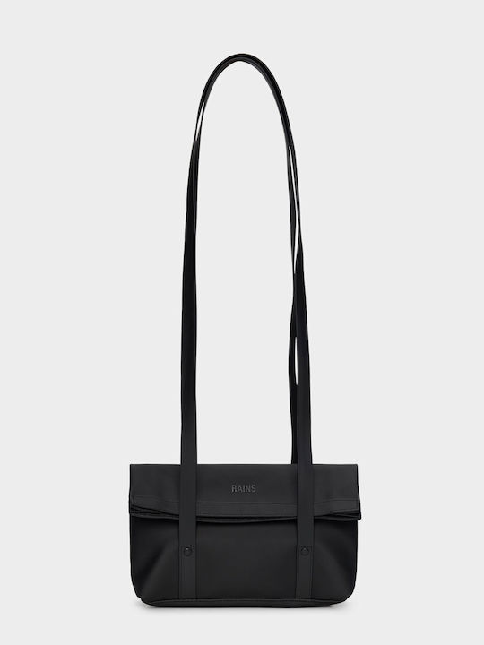 Fabric Women's Shoulder Bag Black