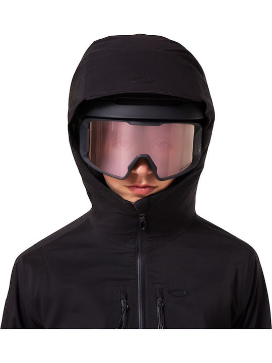 Oakley FOA500701-02E Jachetă pentru Femei pentru Schi și Snowboard Neagră