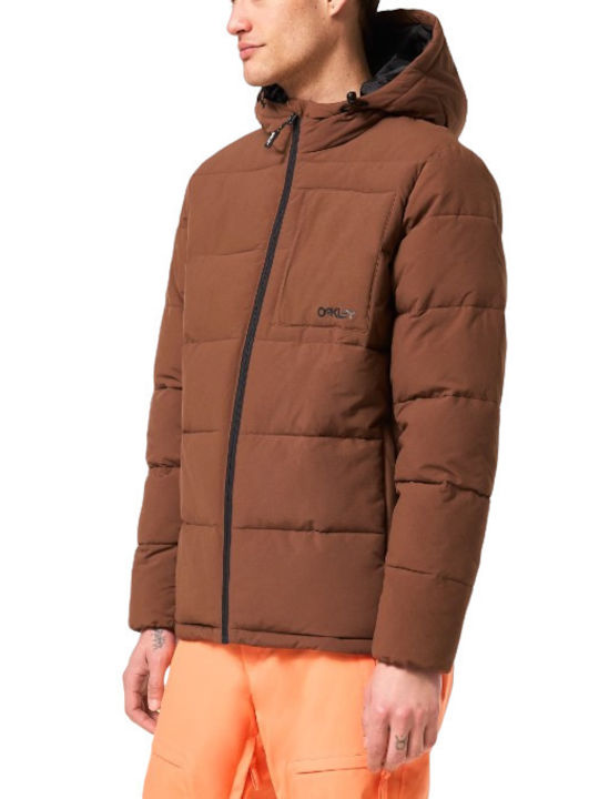 Oakley FOA403427-31V Jachetă Pentru Bărbați Pentru Schi & Snowboard Maro