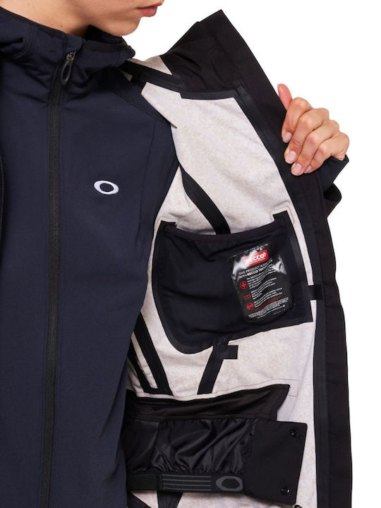 Oakley FOA500701-02E Jachetă pentru Femei pentru Schi și Snowboard Neagră