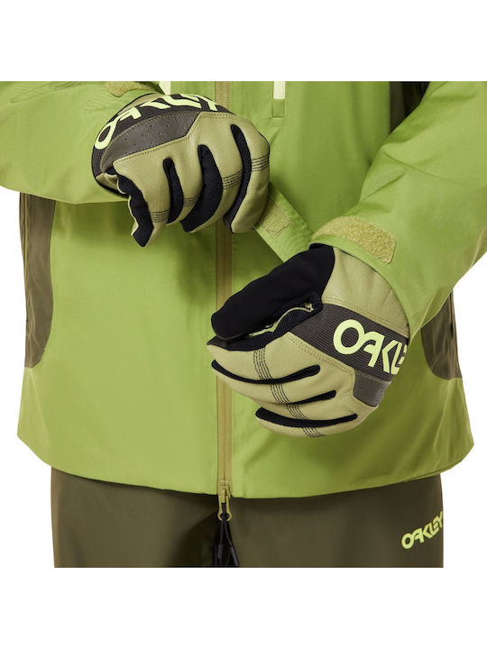 Oakley FOA406106-70N Jachetă Pentru Bărbați Pentru Schi & Snowboard Verde