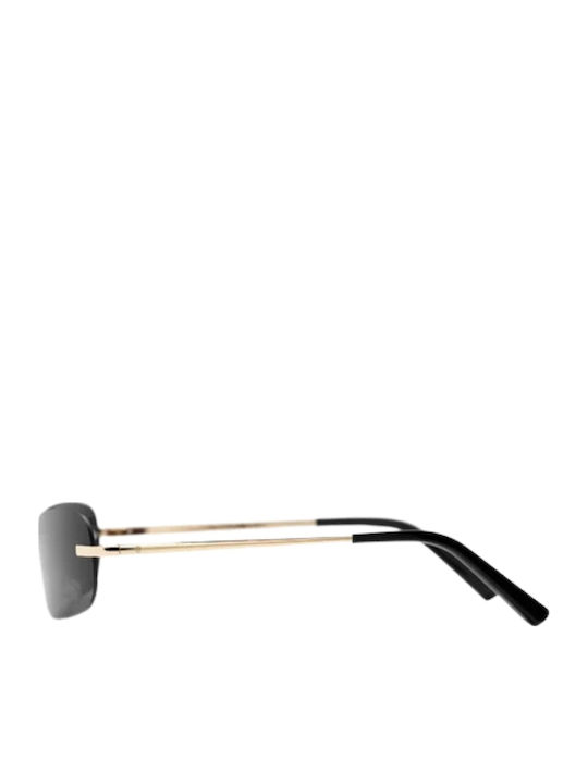 Chpo Unisex Sonnenbrillen mit Gelbem Metallischem Rahmen 16134RR