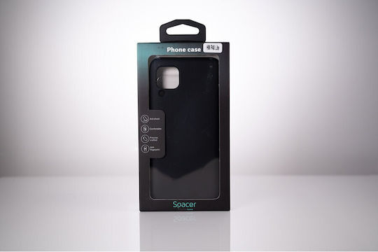 Spacer Back Cover Silicon 2mm Negru Huawei P40 Lite