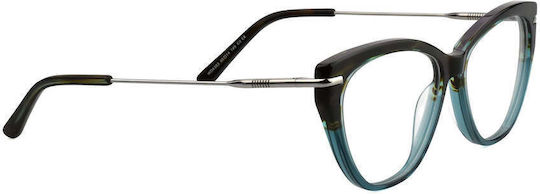 Rame Ochelari Red Raven Optical 005 Tortoise Teal Red Raven