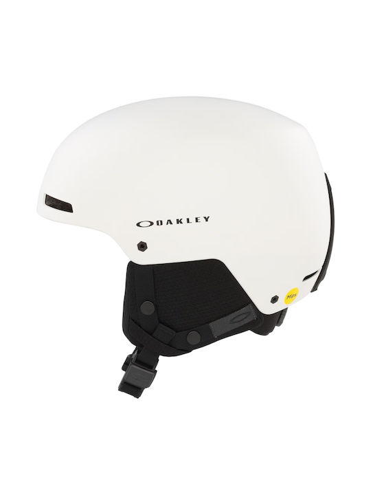 Oakley Cască pentru schi și snowboard pentru bărbați în culoare albă