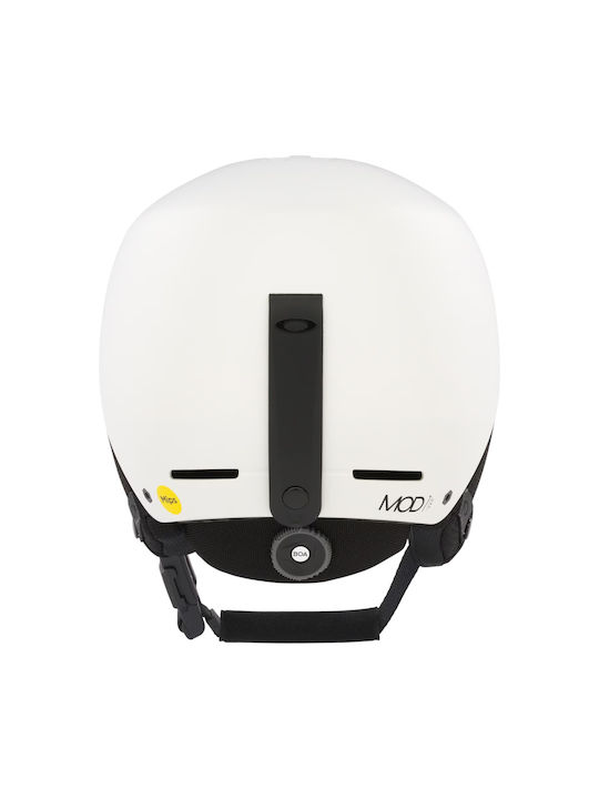 Oakley Cască pentru schi și snowboard pentru bărbați în culoare albă
