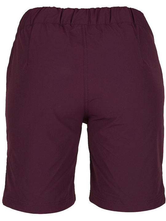 Șort sport pentru femei Burgundy