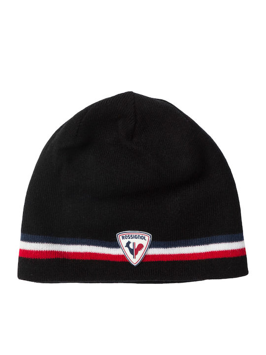 Beanie Pentru Bărbați Fleece Căciulă Tricotată Neagră