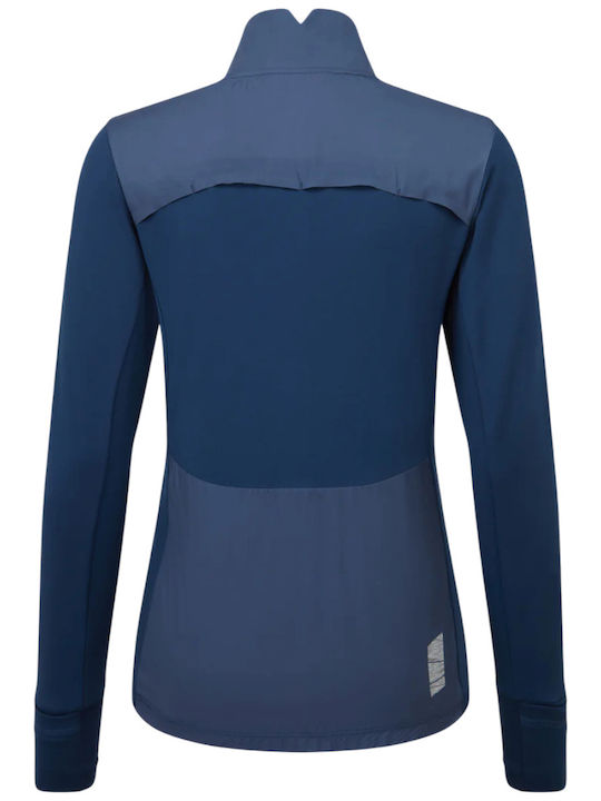 Bluza Damă Sport Uscare Rapidă Albastră