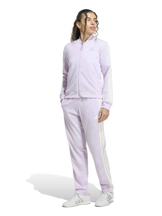 adidas Essentials Women's Sweatpants Set Purple