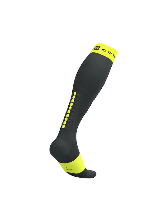 Compressport Ski- und Snowboardsocken Schwarz 1 Paar