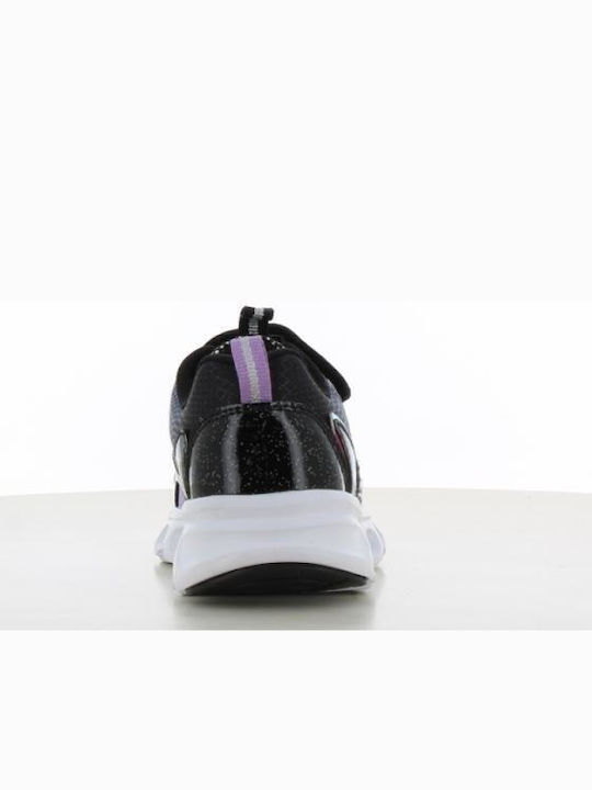 Hello Kitty Kuromi Kinder Sneaker mit Bügel- und Schleifenverschluss & Lichtern Schwarz