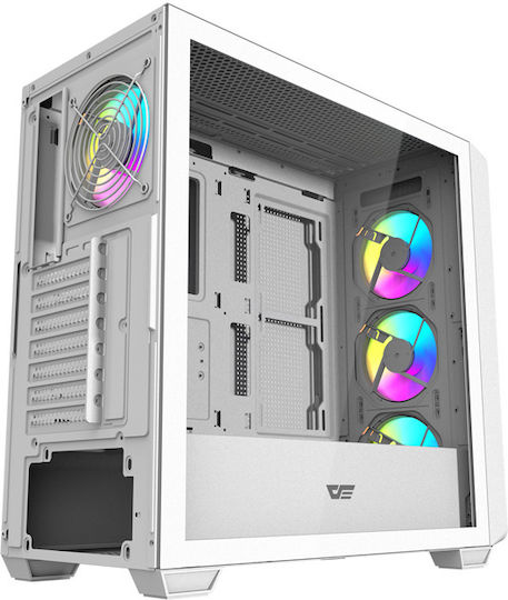 Darkflash DS900WD Midi Tower Κουτί Υπολογιστή Λευκό