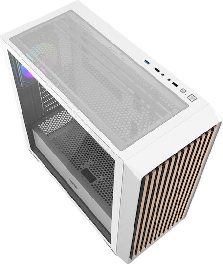 Darkflash DS900WD Midi Tower Κουτί Υπολογιστή Λευκό