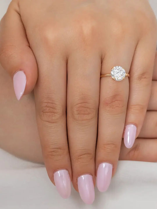 Inel Din Aur 9 Carate Cu Zircon