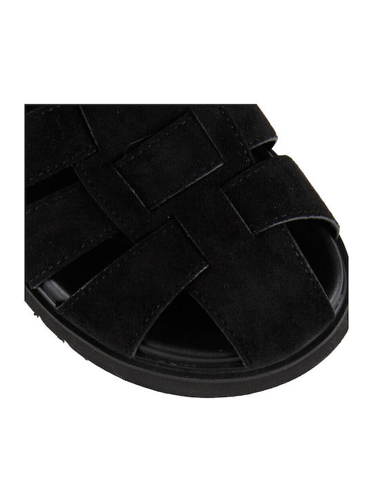 Дамски Сандали Flatforms Черни