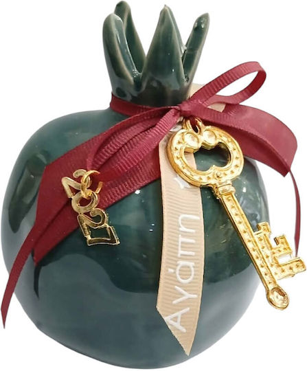 Kalliopi Silver Ceramic Pomegranate Kalliopi Silver Ceramic Pomegranate