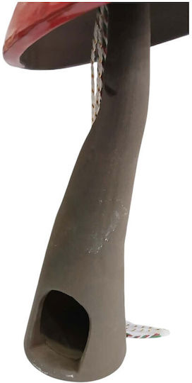 Kalliopi Silver Handmade Tabletop New Year's Lucky Charm with Wishes Black Ceramic 2027 13x22cm