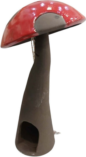 Kalliopi Silver Handmade Tabletop New Year's Lucky Charm with Wishes Black Ceramic 2027 13x22cm