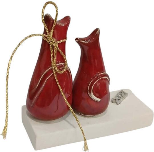 Kalliopi Silver Lucky Charm With Wishes Ceramic