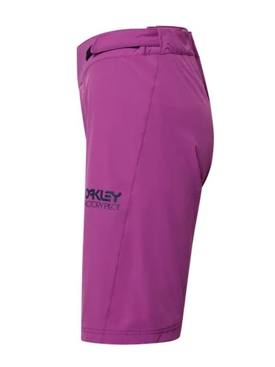 Oakley Șort de Ciclism Pentru Femei cu Pernă Violet