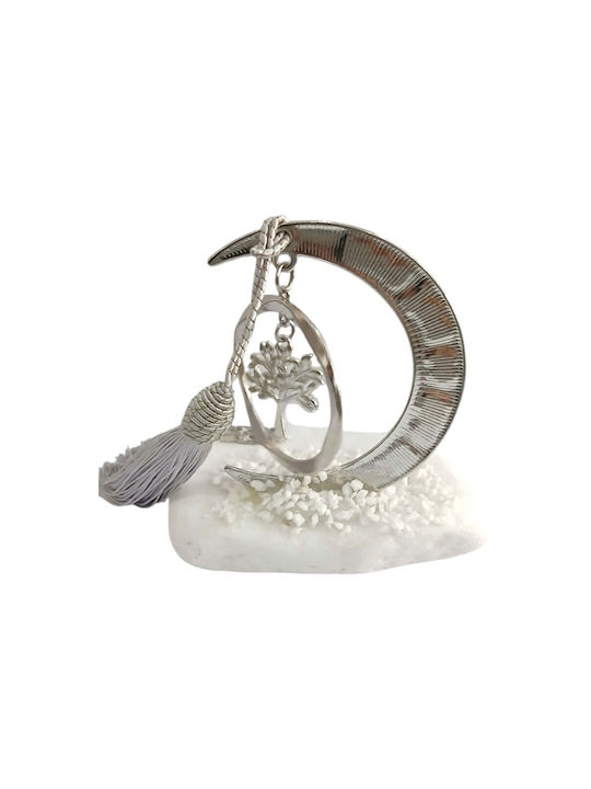 Kalliopi Silver Tischplatte Glücksbringer Bäumchen Silber aus Stein 2027 8x10cm