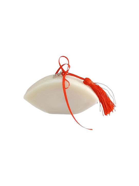 Kalliopi Silver Tabletop New Year's Lucky Charm Eye Made of Wax Polish 2027 10x15cm