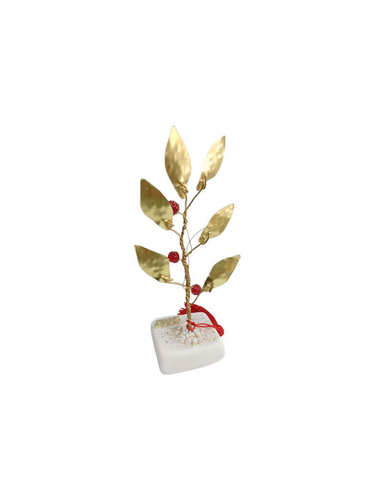 Kalliopi Silver Tischplatte Glücksbringer Kladí Elías Bronze aus Stein 2027 9x14cm
