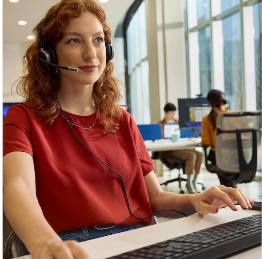 HP Poly Mission 625 On Ear Căști Multimedia cu Microfon și Conectivitate USB-A