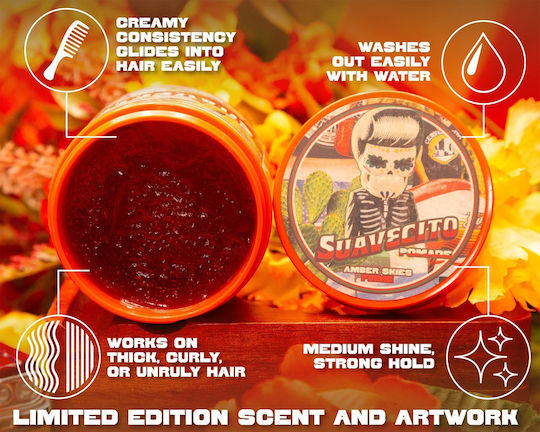 Suavecito Firme Hold Summer Pomade 2026 Amber Skies