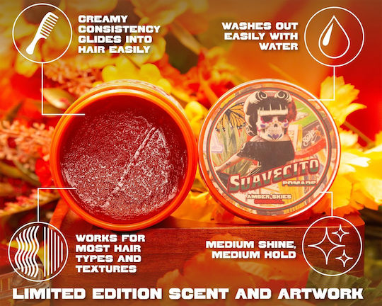 Suavecito Original Summer Pomade 2026 Amber Skies
