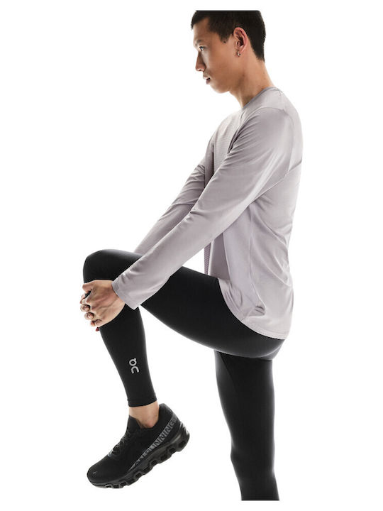 On Colanți Sport Bărbați Compression Scurt Negru