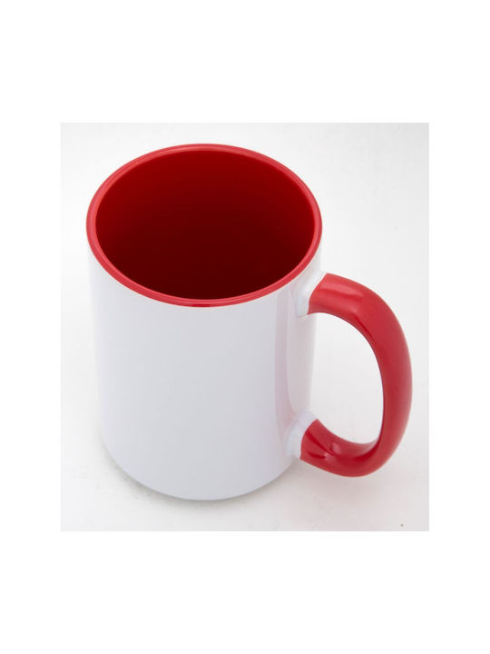 Koupakoupa Catzilla Ceramic Red Mug 450ml