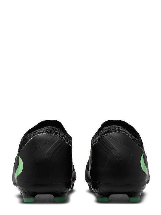 Jr Phantom FG Kids Soccer Cleats Molded Black